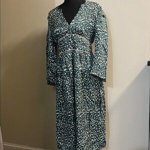 Elegant ba&sh Emerald Green Dress